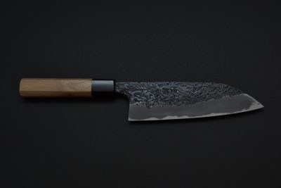 Kisuke Tsuchime Blue-2 Santoku 165mm - Image 3