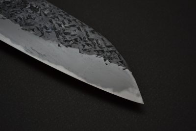 Kisuke Tsuchime Blue-2 Santoku 165mm - Image 8