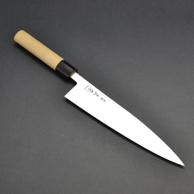 Masamoto KS Hongasumi Gyuto 210mm Shirogami 2