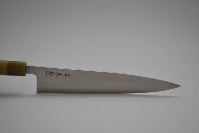 Masamoto KS Gyuto 240mm - Black ferule Shirogami 2 - Image 4