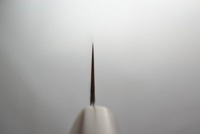 Masamoto KS Sujihiki 240mm - Brown ferule - Image 8