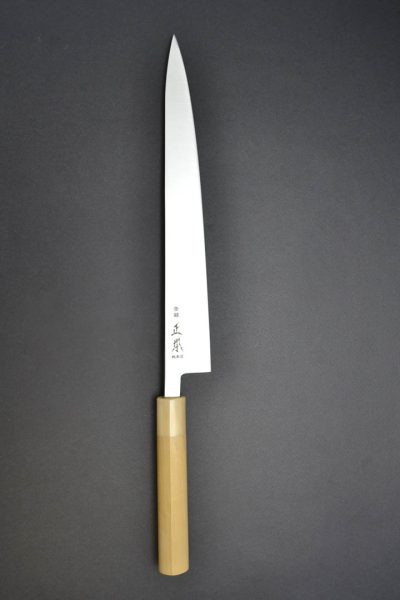 Masamoto KS Series Hongasumi Sujihiki 270mm Shirogami 2 - Image 7