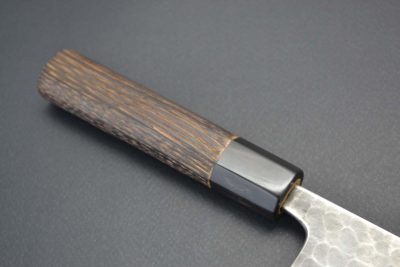 Wakui Tsuchime Stain. Clad Shirogami 2 Nakiri 180m - Image 2