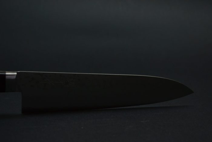 Masutani Damascus Gyuto 185mm - Pakka Wood - Image 7