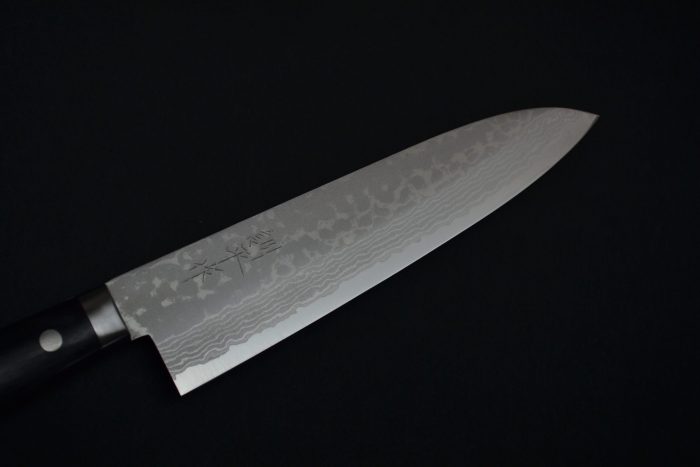 Masutani Damascus Gyuto 185mm - Pakka Wood - Image 8