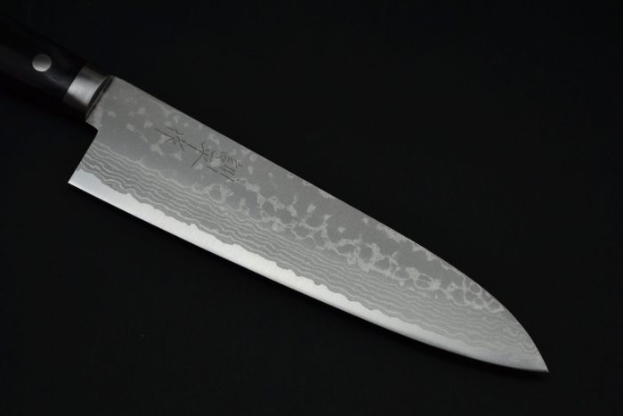 Masutani Damascus Gyuto 185mm - Pakka Wood - Image 6