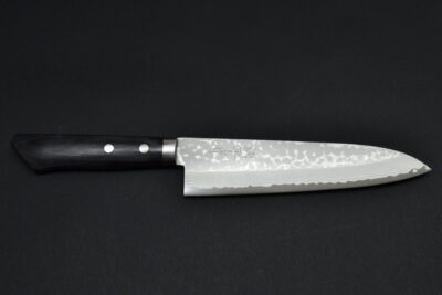 Masutani Damascus Gyuto 185mm - Pakka Wood - Image 5