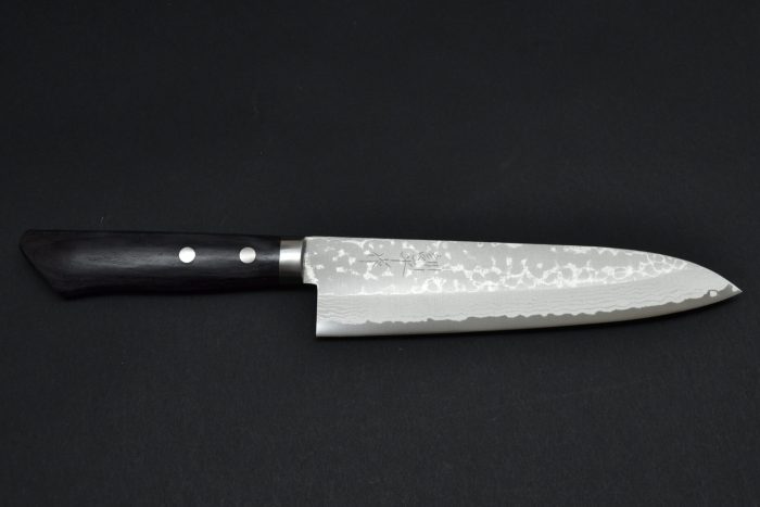 Masutani Damascus Gyuto 185mm - Pakka Wood - Image 5