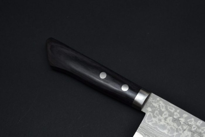 Masutani Damascus Santoku 170mm - Pakka - Image 7