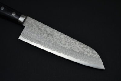 Masutani Damascus Santoku 170mm - Pakka - Image 6