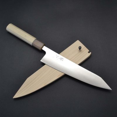 Nakamura Kaishin Ginsan Thin Kiritsuke 210mm