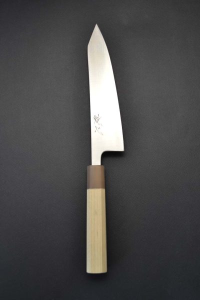 Nakamura Kaishin Ginsan Thin Kiritsuke 240mm - Image 5
