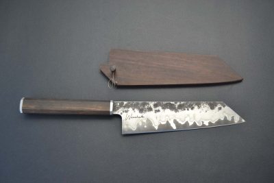 Wanchana San Mai Tsuchime Kuruchi Kiritsuke 190mm - Image 5