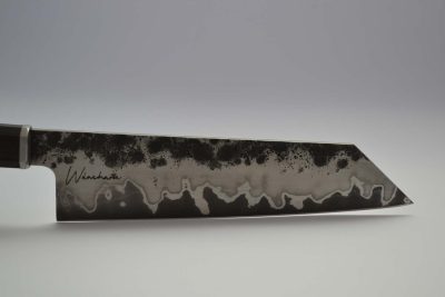 Wanchana San Mai Tsuchime Kuruchi Kiritsuke 190mm - Image 7