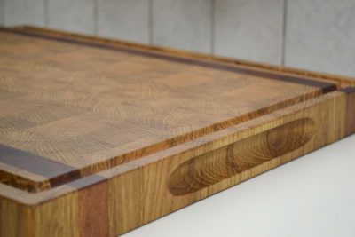 Cutting Board Oak & Sapele Model 020 - Image 3