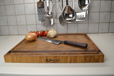 Cutting Board Oak & Sapele Model 020 - Image 2