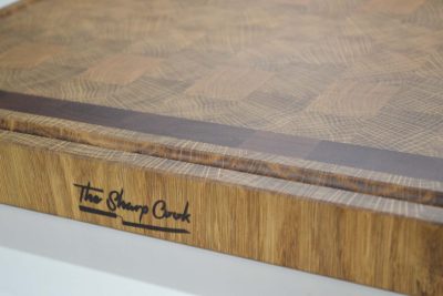 Cutting Board Oak & Sapele Model 020 - Image 4