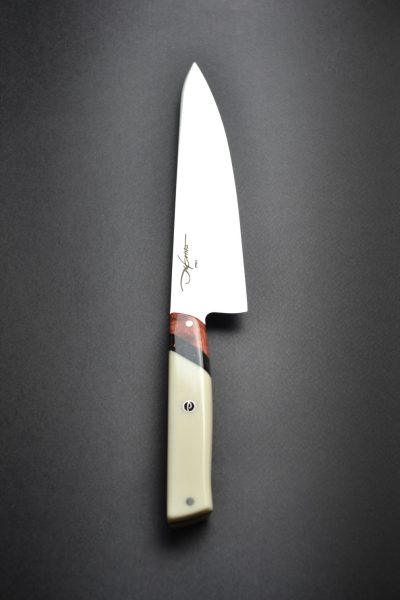 Dikristo Polished Laser Gyuto 210mm white - Image 5
