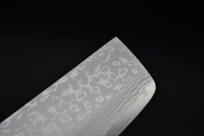 Masutani Damascus Nakiri 170mm Black Pakka - Image 5