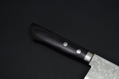 Masutani Damascus Nakiri 170mm Black Pakka - Image 2