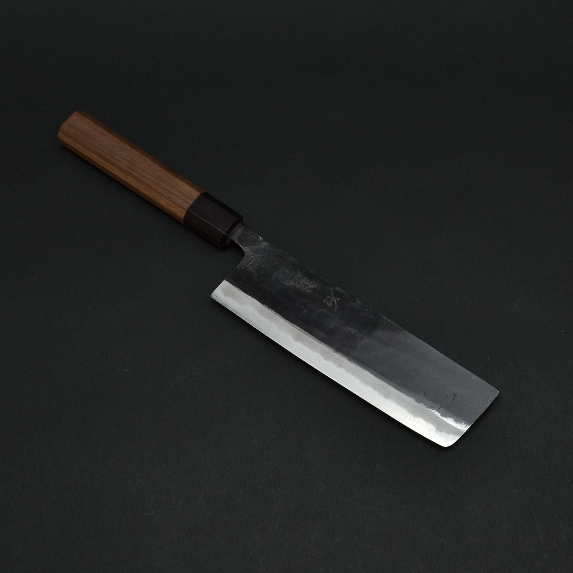 Ishizuchi Kurouchi Nakiri 165 mm new (3) Ishizuchi Kurouchi Aogami 2 Nakiri 165 mm - Image 1