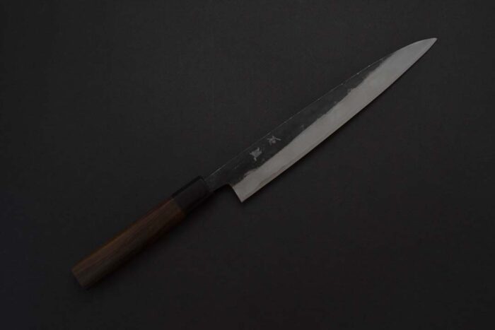 Ishizuchi Kurouchi Aogami 2 Sujihiki 240mm - Image 3