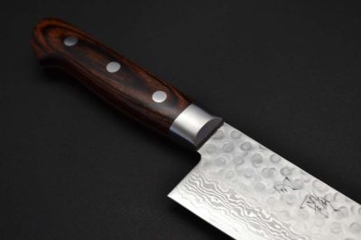 Nakamura Kaishin Damascus Hammered Gyuto 210mm - Image 2