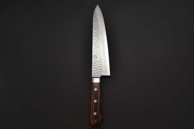 Nakamura Kaishin Damascus Hammered Gyuto 240mm - Image 2