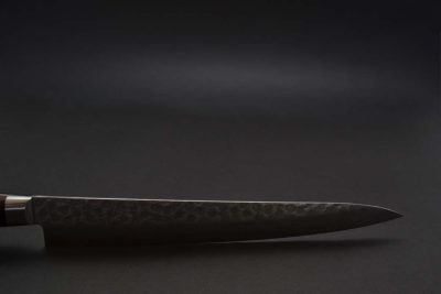 Nakamura Kaishin Damascus Hammered Sujihiki 240mm - Image 3