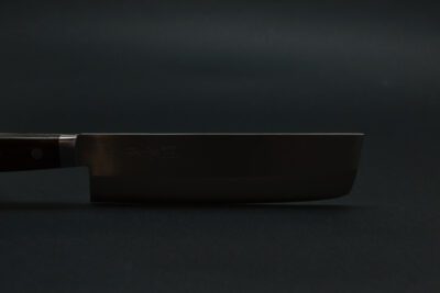 Masutani Polished Nakiri 170mm Black Pakka - Image 2