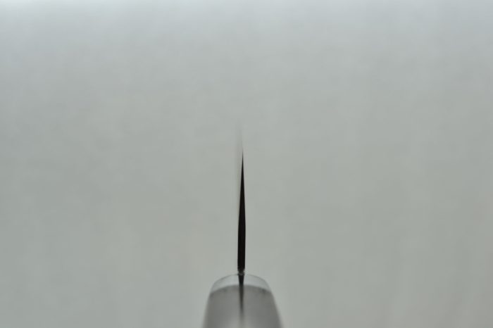 Masutani Polished Nakiri 170mm Black Pakka - Image 11