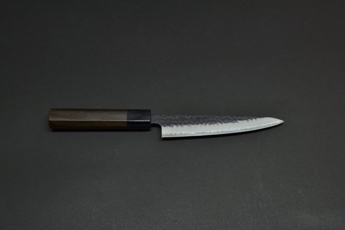 Hokiyama Tosaichi Shadow Petty 150mm Aogami Super Walnut - Image 8