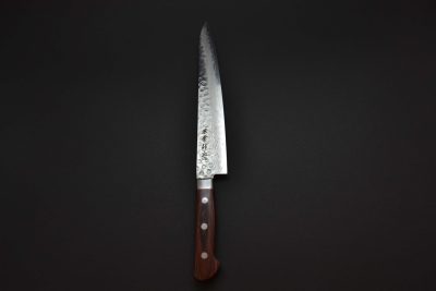 Kanetsune KC-906 Sujihiki με μοτίβο «Hammered Damascus», 240 mm - Image 5
