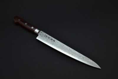 Kanetsune KC-906 Sujihiki με μοτίβο «Hammered Damascus», 240 mm - Image 2