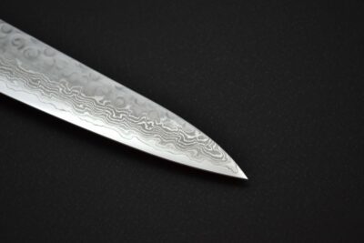 Kanetsune KC-906 Sujihiki με μοτίβο «Hammered Damascus», 240 mm - Image 8