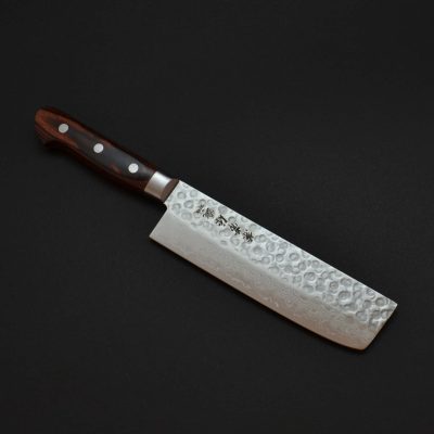 Kanetsune KC-905 Hammered Damascus Nakiri 160mm