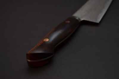 Shigeki Tanaka SG2 Damascus Ironwood Gyuto 240mm - Image 7