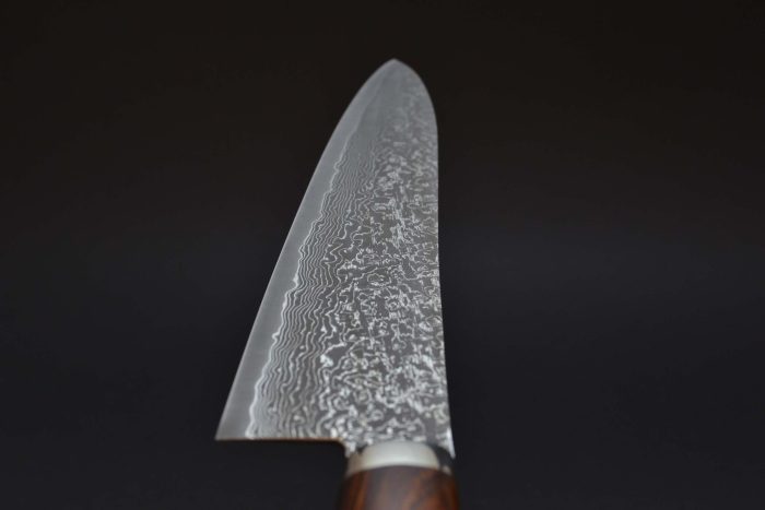 Shigeki Tanaka SG2 Damascus Ironwood Gyuto 240mm - Image 13