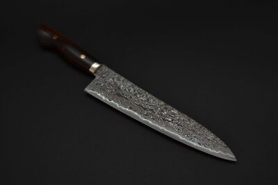 Shigeki Tanaka SG2 Damascus Ironwood Gyuto 240mm - Image 17