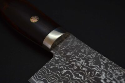 Shigeki Tanaka SG2 Damascus Ironwood Gyuto 240mm - Image 3