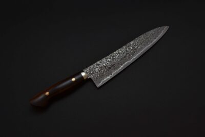 Shigeki Tanaka SG2 Damascus Ironwood Gyuto 240mm - Image 5