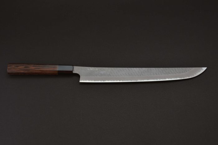 Nigara Tsuchime / Migaki SG2 Sakimaru Sujihiki 300 - Image 5