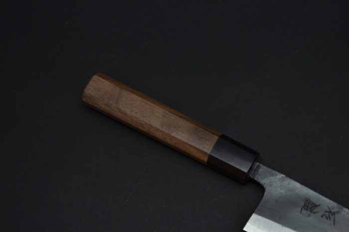 Ishizuchi Kurouchi Aogami-2 Santoku 165mm - Image 2