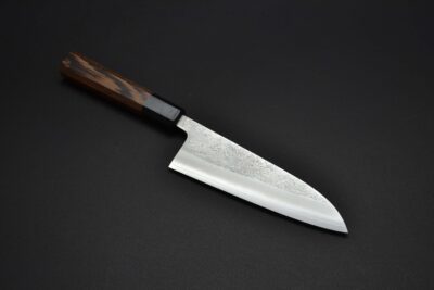 Hatsukokoro SKD Nashiji Santoku 170mm - Image 11