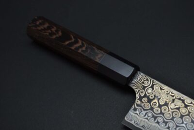 Nigara Anmon Kurozome Kiritsuke 240mm - Image 8