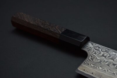 Nigara Anmon Kurozome Nakiri 180mm - Image 4
