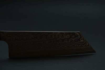 Nigara Anmon Kurozome Nakiri 180mm - Image 5