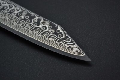 Nigara Anmon Kurozome Sujihiki Kiritsuke 255mm - Image 4