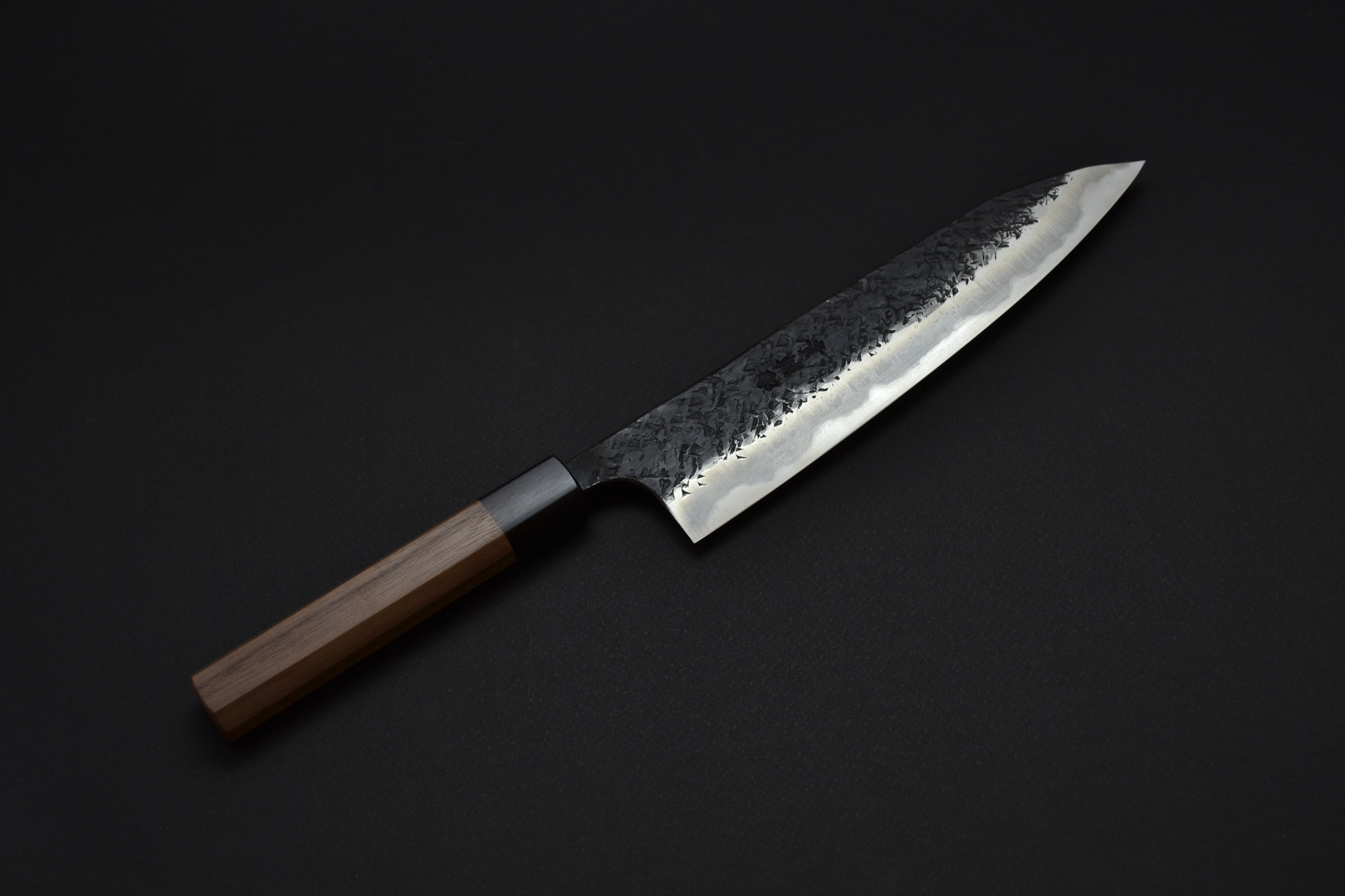 Traditional making with carbon steel. Item No. CK108 Japanese Gyuto knife  Tosa-Kajiya Black 210mm