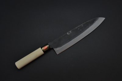 Yoshida Hamono Kurouchi Aogami-2 Guyto 240mm - Image 4